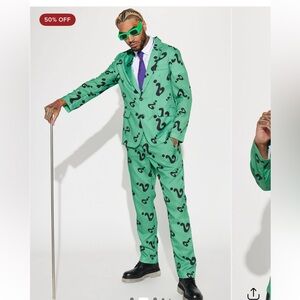 The riddler suit Halloween